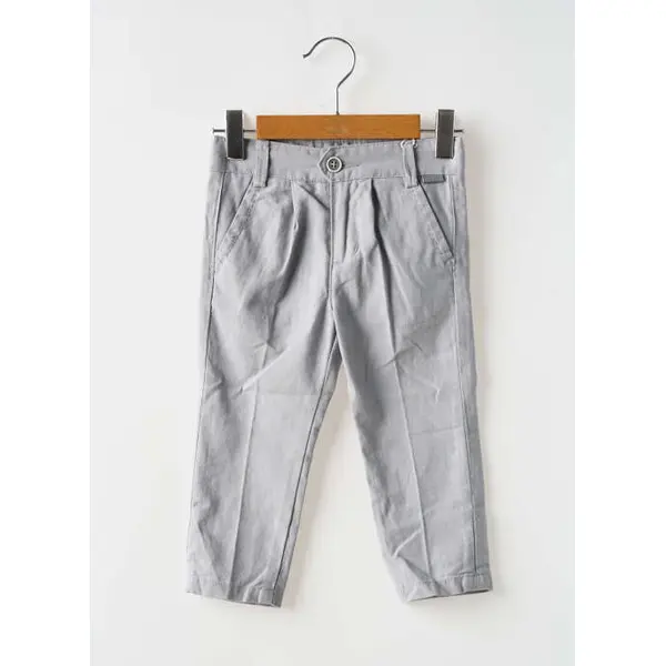 Pantalon Droit Boboli Gris