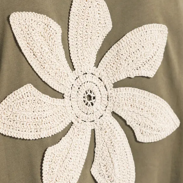 Tee shirt macramé dos