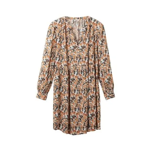 ROBE PETIT MOTIF TIE AND DYE TOM TAILOR