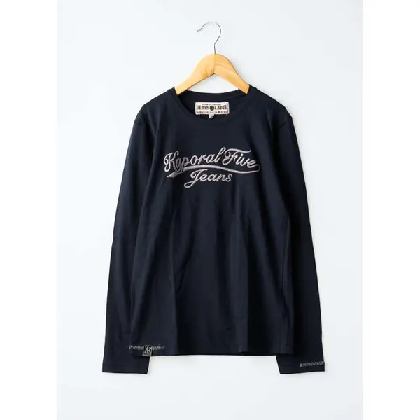 T-shirt Kaporal Noir Manches Longues