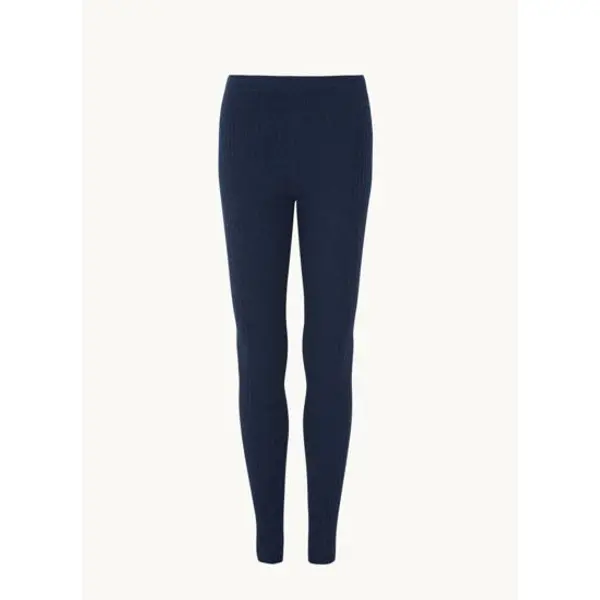 Legging pina legging cachemire femme à côtes - Kujten
