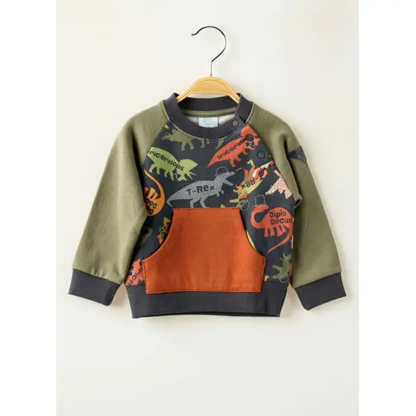 Pull Boboli Vert Manches Longues