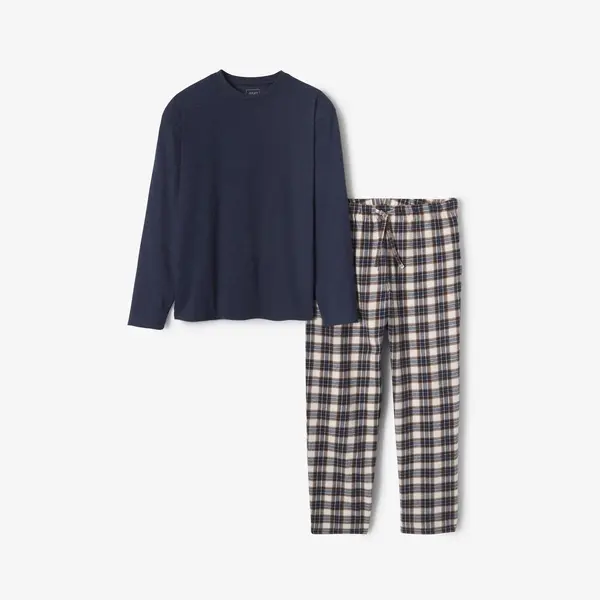 Ensemble pyjama flanelle à carreaux
