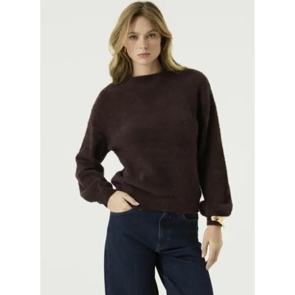 Women sweater brown - Garcia