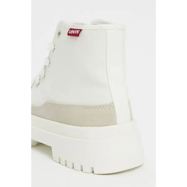 Baskets montantes Patton blanches