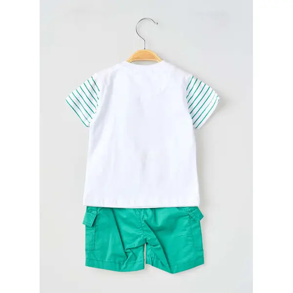 Ensemble Short Baby Bol Vert