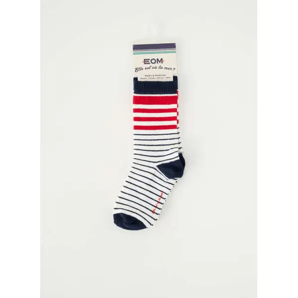 Chaussettes Elle Est Ou La Mer Bleu