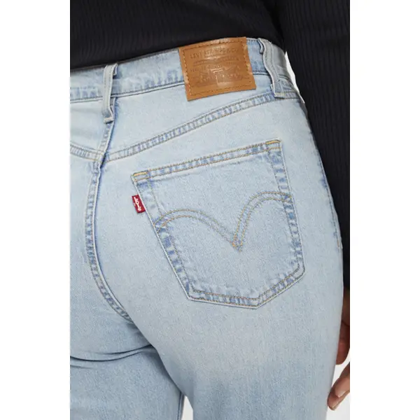 Jeans droit ribcage light indigo