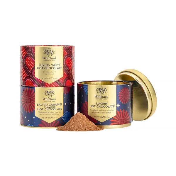 Chocolats en Poudre x 3 Saveurs Whittard 300g