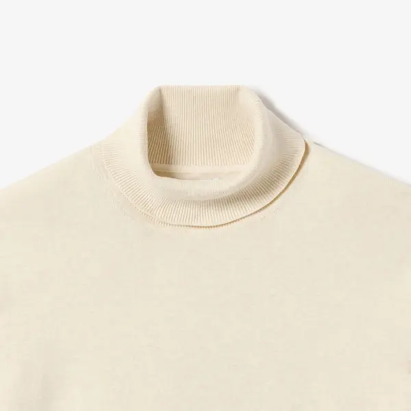 Pull col roulé