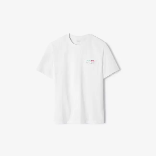 Tee shirt fête des pères poche imprimée