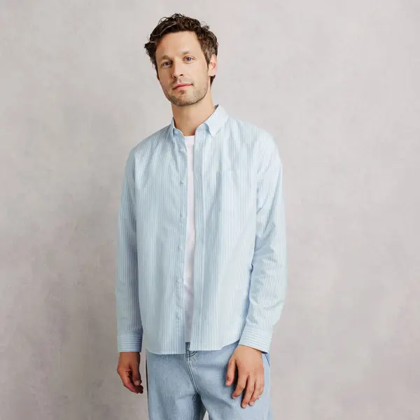 Chemise oxford rayée "le parfait by JULES"