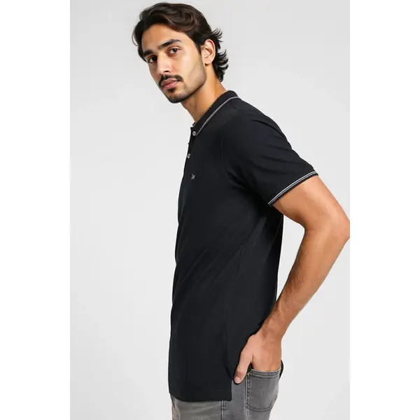Pique Polo noir