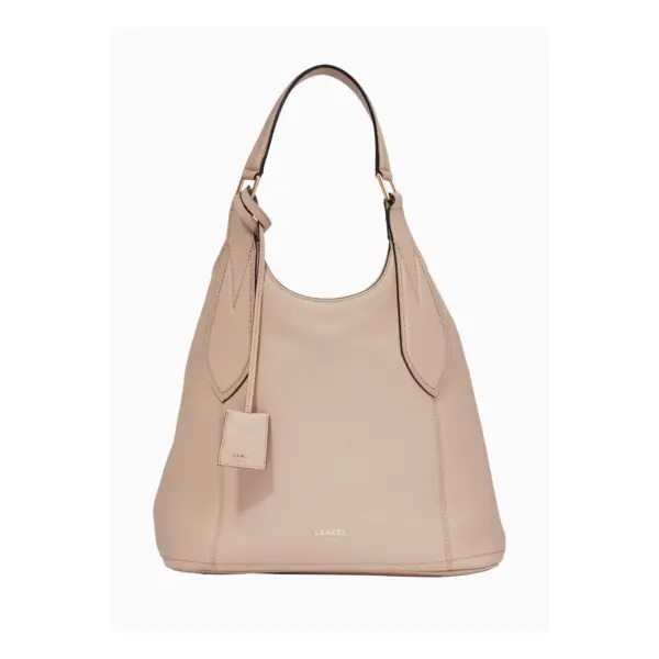 Alphonse de lancel - sac shopper souple ew m - cappucino - Lancel