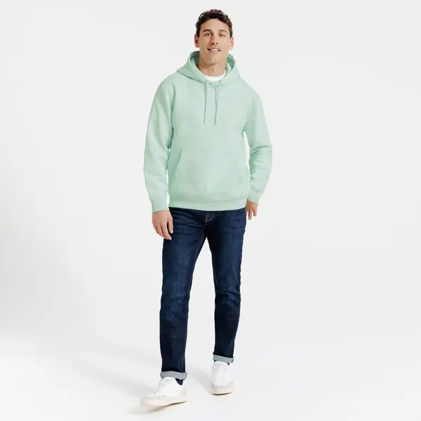 Sweat à capuche uni