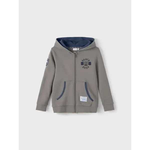 VESTE GRISE JOGGING GARCON SKATE NAME IT