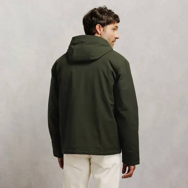 Blouson à capuche zippé