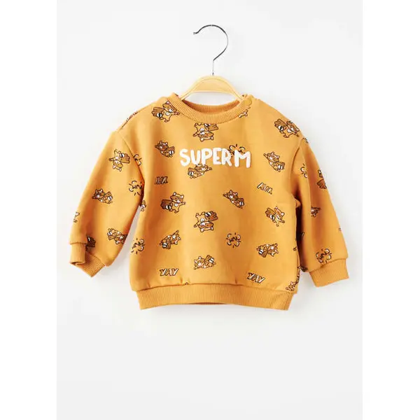 Sweat-shirt Mayoral Marron Manches Longues