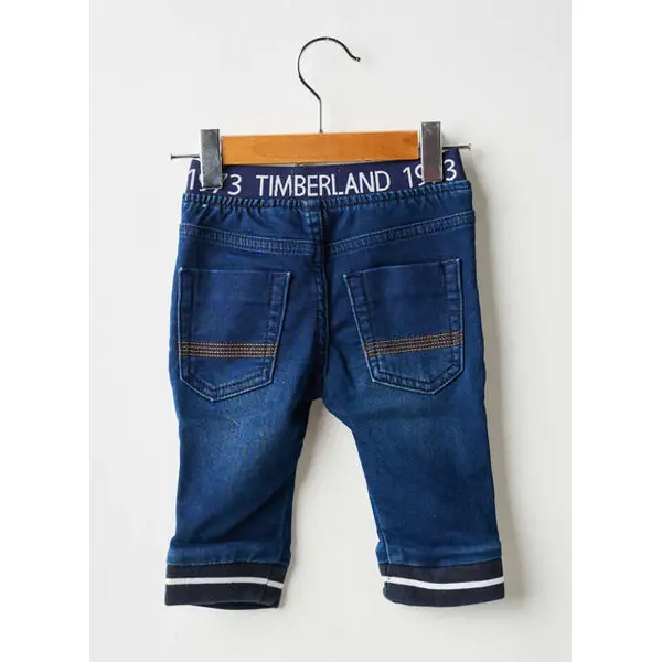 Jeans Coupe Slim Timberland Bleu Taille Élastique