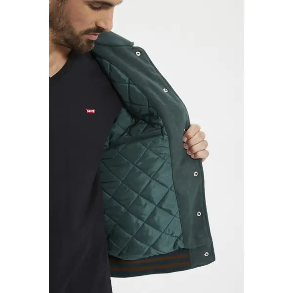 Veste Rowan verte marron