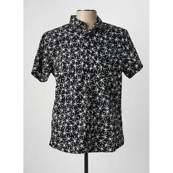 Chemise Manches Courtes Le Temps Des Cerises Noir