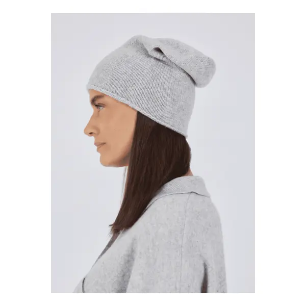 Bonnet cachemire ines acier - Notshy
