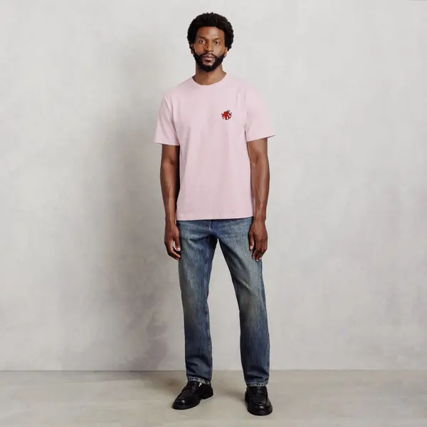 Tee shirt relax brodé licence Keith Haring