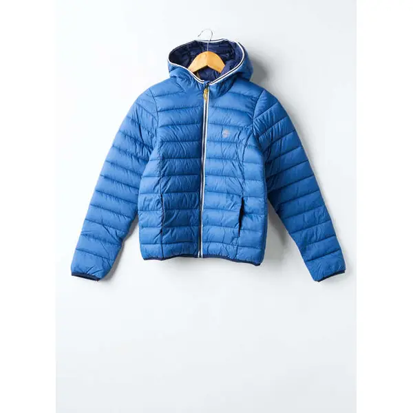 Doudoune Timberland Bleu A Capuche