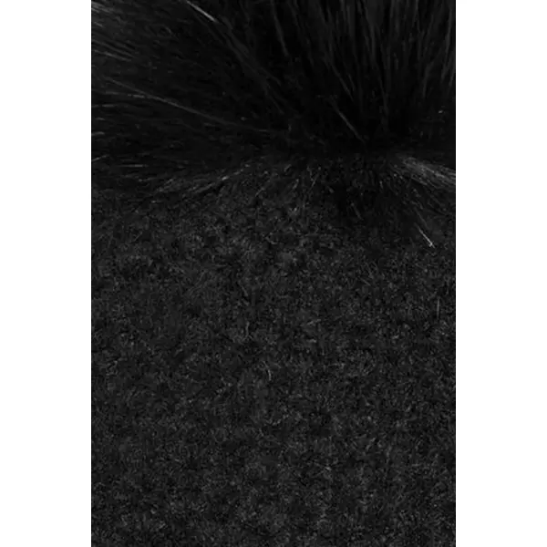 Bonnet pompon noir