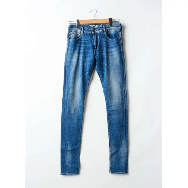 Jeans Coupe Slim Le Temps Des Cerises Bleu